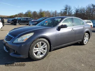2011 Infiniti G37 x with VIN JN1CV6ARXBM355495, listed as a Copart auction lot 49238255 with Not Provided miles and Clean Title. Bid and sale history available at carsss.com. Image 1.