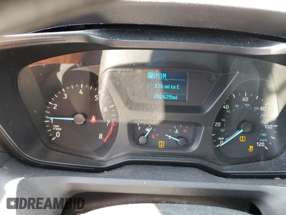 2019 Ford Transit Passenger XL with VIN 1FBZX2ZM5KKB53893, listed as a Copart auction lot 76697814 with 202,429 mi miles and Salvage title. Bid and sale history available at DreamBid. Image 9.
