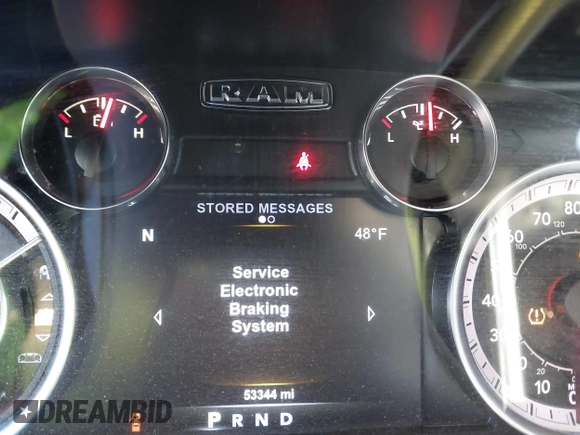 2019 Ram 1500 Classic Lone Star with VIN 1C6RR7LT1KS559924, listed as a IAAI auction lot 41360427 with 53,344 mi miles. Bid and sale history available at carsss.com. Image 17.