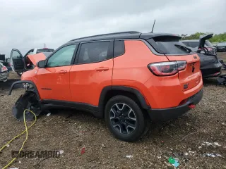 2019 Jeep Compass Trailhawk с VIN 3C4NJDDB4KT712197, выставлен на аукционе Copart как лот 57431805 с пробегом Не указан миль и Списание • Salvage title. История ставок и продаж доступна на DreamBid. Изображение 2.