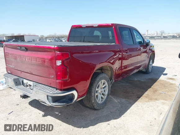 2021 Chevrolet Silverado 1500 LT with VIN 3GCUYDED1MG417061, listed as a IAAI auction lot 41857543 with 87,450 mi miles and . Bid and sale history available at DreamBid. Image 4.