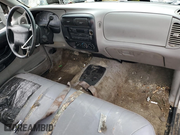 1997 Ford Ranger XLT with VIN 1FTCR10A9VPB09816, listed as a Copart auction lot 47438765 with 226,752 mi miles and Salvage Title. Bid and sale history available at DreamBid. Image 8.