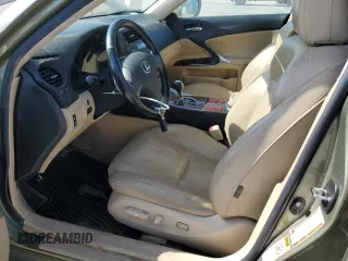2006 Lexus IS 250 z VIN JTHBK262865012673, wystawiony jako Copart lot #59620345 z przebiegiem 169 413 mil mil oraz Czysty tytuł • Clean title. Historia ofert i sprzedaży dostępna na DreamBid. Obrazek 7.