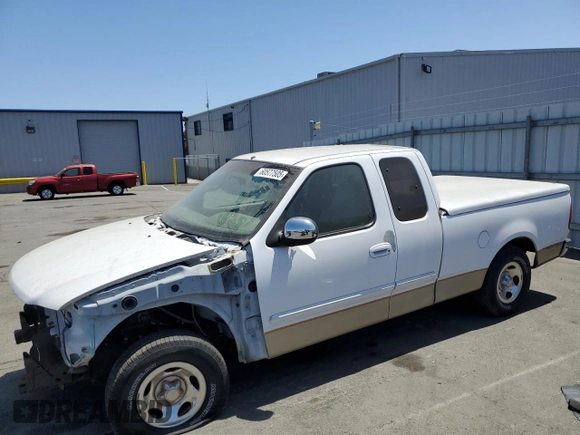 2000 Ford F-150 XL with VIN 1FTRX17W9YKA49152, listed as a Copart auction lot 60577505 with Not provided miles and Salvage title. Bid and sale history available at DreamBid. Image 1.