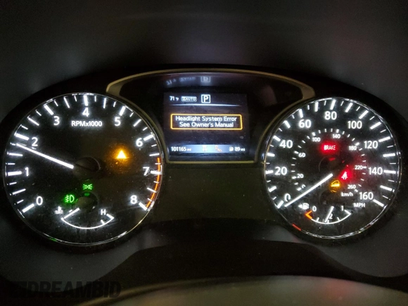 2020 Nissan Pathfinder Platinum with VIN 5N1DR2DM6LC595368, listed as a Copart auction lot 62003495 with 101,165 mi miles and Salvage title. Bid and sale history available at DreamBid. Image 9.