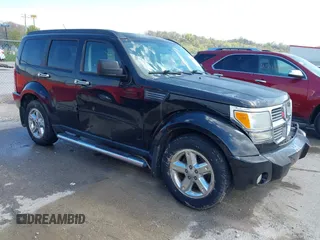2007 Dodge Nitro SLT with VIN 1D8GU58K97W679278, listed as a IAAI auction lot 42014211 with 213,451 mi miles and . Bid and sale history available at carsss.com. Image 1.