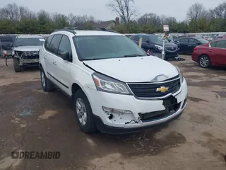 2016 Chevrolet Traverse LS with VIN 1GNKRFKD2GJ322409, listed as a IAAI auction lot 41801460 with 227,212 mi miles. Bid and sale history available at carsss.com. Image 1.