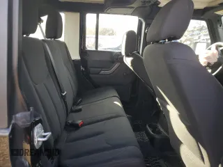 2018 Jeep Wrangler JK Unlimited Sport S with VIN 1C4BJWDGXJL828251, listed as a Copart auction lot 43981225 with 0 mi miles and Salvage Title. Bid and sale history available at carsss.com. Image 10.