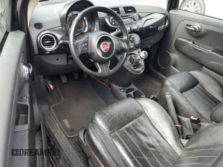 2012 FIAT 500 Lounge z VIN 3C3CFFER9CT383468, wystawiony jako Copart lot #54714715 z przebiegiem 114 637 mil mil oraz Szkody całkowita. Historia ofert i sprzedaży dostępna na DreamBid. Obrazek 8.