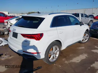 2020 Audi Q3 S line Premium Plus with VIN WA1EECF38L1089030, listed as a IAAI auction lot 41701530 with 28,283 mi miles and . Bid and sale history available at DreamBid. Image 4.