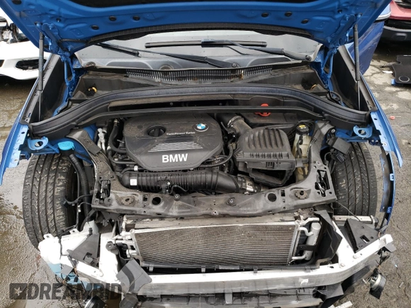 2018 BMW X1 xDrive28i with VIN WBXHT3C39J5F93109, listed as a Copart auction lot 73660962 with 43,470 mi miles. Bid and sale history available at carsss.com. Image 12.