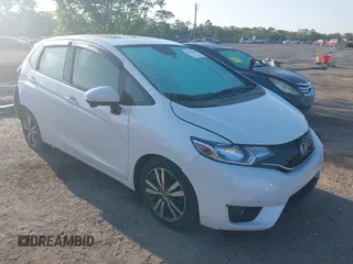 2015 Honda Fit EX z VIN 3HGGK5G83FM770041, wystawiony jako IAAI lot #41938297 z przebiegiem 96 780 mil mil oraz . Historia ofert i sprzedaży dostępna na DreamBid. Obrazek 1.