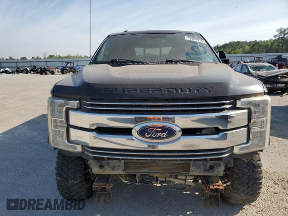 2017 Ford Super Duty F-250 SRW Lariat with VIN 1FT7W2BT9HEC27833, listed as a Copart auction lot 52806075 with 250,026 mi miles and Clean Title. Bid and sale history available at carsss.com. Image 5.