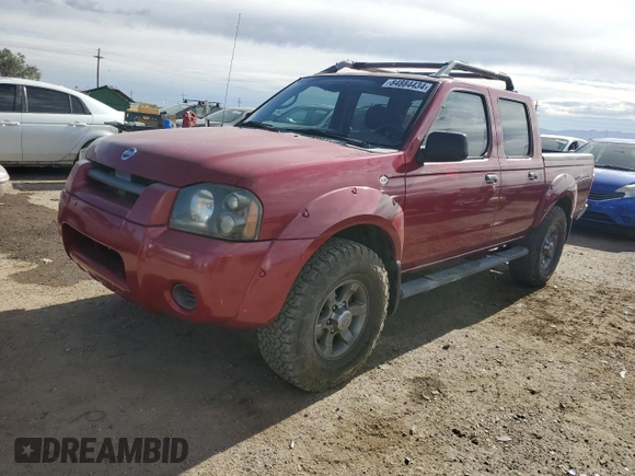 2003 Nissan Frontier XE with VIN 1N6ED27T13C409632, listed as a Copart auction lot 84884434 with 194,167 mi miles and Salvage title. Bid and sale history available at DreamBid. Image 1.