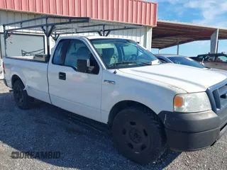 2007 Ford F-150 XL with VIN 1FTPF12V07KC40241, listed as a IAAI auction lot 41736613 with 403,583 mi miles. Bid and sale history available at carsss.com. Image 1.