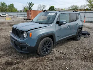 2017 Jeep Renegade Latitude z VIN ZACCJABB7HPG01636, wystawiony jako Copart lot #55646815 z przebiegiem 79 194 mil mil oraz Szkoda całkowita • Salvage title. Historia ofert i sprzedaży dostępna na DreamBid. Obrazek 1.