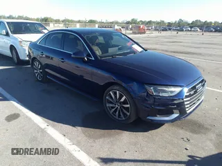 2021 Audi A4 Premium z VIN WAUABAF43MA061239, wystawiony jako IAAI lot #40900189 z przebiegiem 41 975 mil mil oraz . Historia ofert i sprzedaży dostępna na DreamBid. Obrazek 1.