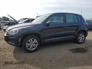 2012 Volkswagen Tiguan SE with VIN WVGBV7AX5CW516401, listed as a Copart auction lot 62790895 with 129,244 mi miles and Clean title. Bid and sale history available at DreamBid. Image 1.