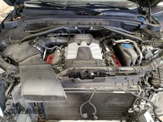 2017 Audi SQ5 Premium Plus with VIN WA1CCAFP7HA100322, listed as a Copart auction lot 45464645 with 65,793 mi miles and Salvage Title. Bid and sale history available at carsss.com. Image 12.