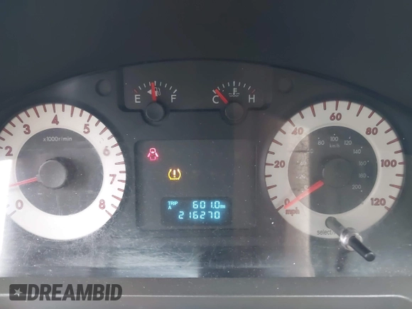2008 Mazda Tribute Touring with VIN 4F2CZ961X8KM18007, listed as a IAAI auction lot 42035010 with 216,270 mi miles. Bid and sale history available at carsss.com. Image 6.