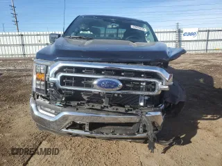 2023 Ford F-150 XL with VIN 1FTEW1EP6PFB72153, listed as a Copart auction lot 42869255 with 13,039 mi miles and Salvage Title. Bid and sale history available at carsss.com. Image 5.