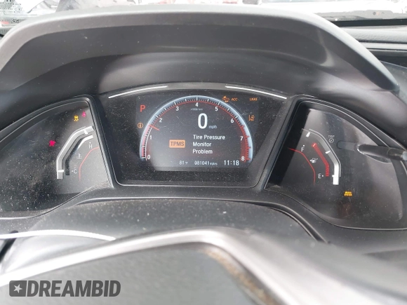 2021 Honda Civic Sport with VIN SHHFK7H46MU227865, listed as a IAAI auction lot 41915529 with 81,041 mi miles and . Bid and sale history available at DreamBid. Image 7.