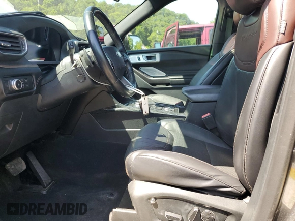 2020 Ford Explorer Platinum with VIN 1FM5K8HC5LGA34794, listed as a Copart auction lot 62531805 with Not provided miles and Salvage title. Bid and sale history available at DreamBid. Image 7.