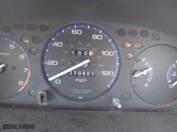 2000 Honda Civic EX with VIN 1HGEJ8144YL089201, listed as a IAAI auction lot 41814454 with 270,809 mi miles. Bid and sale history available at carsss.com. Image 7.