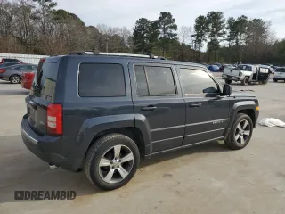 2016 Jeep Patriot High Altitude with VIN 1C4NJPFA9GD588947, listed as a Copart auction lot 42832895 with 165,739 mi miles and Salvage Title. Bid and sale history available at carsss.com. Image 3.