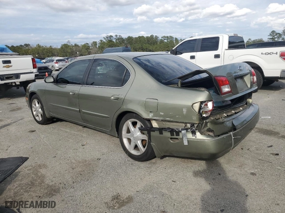 2002 Infiniti I35 Luxury with VIN JNKDA31A02T009580, listed as a Copart auction lot 44923045 with 184,498 mi miles and Salvage Title. Bid and sale history available at carsss.com. Image 2.