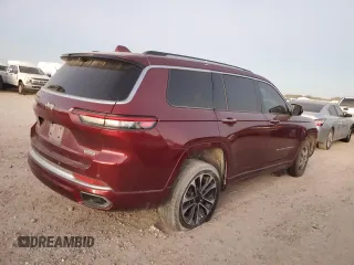 2021 Jeep Grand Cherokee Overland with VIN 1C4RJJDG3M8203800, listed as a Copart auction lot 84751324 with Not provided miles and Clean title. Bid and sale history available at DreamBid. Image 3.