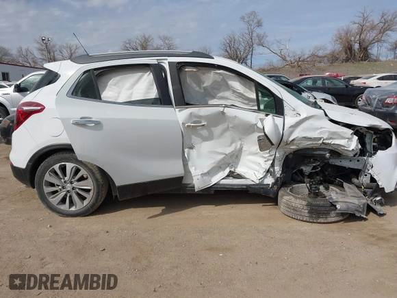 2018 Buick Encore Preferred with VIN KL4CJASB3JB548931, listed as a IAAI auction lot 41888684 with 41,323 mi miles. Bid and sale history available at carsss.com. Image 14.