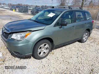 2014 Subaru Forester 2.5i with VIN JF2SJAAC0EG433483, listed as a IAAI auction lot 41836560 with 231,638 mi miles. Bid and sale history available at carsss.com. Image 2.