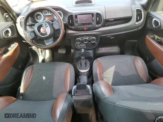 2014 FIAT 500L Trekking with VIN ZFBCFADHXEZ005956, listed as a Copart auction lot 76737924 with 110,880 mi miles and Salvage Title. Bid and sale history available at carsss.com. Image 8.