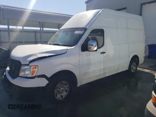 2015 Nissan NV SV with VIN 1N6AF0LX0FN805419, listed as a Copart auction lot 72576304 with 216,957 mi miles and Salvage Title. Bid and sale history available at carsss.com. Image 1.