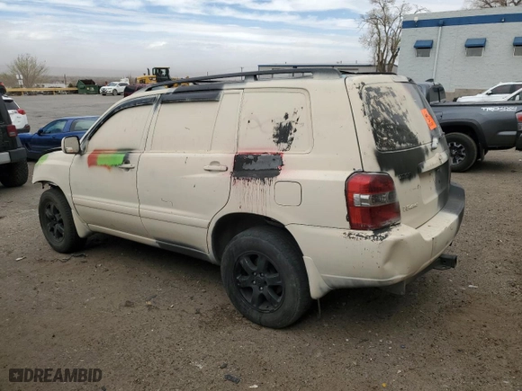 2006 Toyota Highlander w/3rd Row with VIN JTEEP21A460154977, listed as a Copart auction lot 48051865 with 0 mi miles and Salvage Title. Bid and sale history available at carsss.com. Image 2.