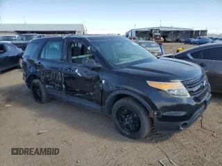 2013 Ford Utility Police Interceptor with VIN 1FM5K8AR6DGA63897, listed as a Copart auction lot 73133274 with 0 mi miles and Clean Title. Bid and sale history available at carsss.com. Image 4.