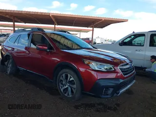 2020 Subaru Outback Limited z VIN 4S4BTANC2L3249228, wystawiony jako IAAI lot #42173984 z przebiegiem 56 910 mil mil oraz . Historia ofert i sprzedaży dostępna na DreamBid. Obrazek 1.