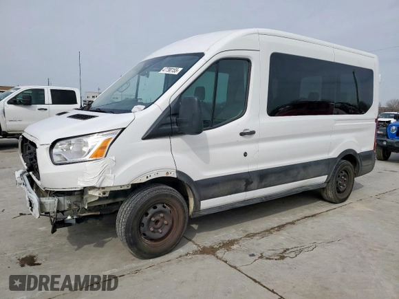 2019 Ford Transit Passenger XL with VIN 1FMZK1CM5KKB04945, listed as a Copart auction lot 47790155 with 89,108 mi miles and Clean title. Bid and sale history available at DreamBid. Image 1.