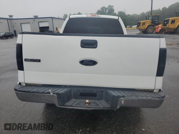 2004 Ford F-150 STX with VIN 1FTRX12W44NA10257, listed as a Copart auction lot 58332115 with 308,653 mi miles and Salvage title. Bid and sale history available at DreamBid. Image 6.