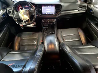 2021 Dodge Durango R/T with VIN 1C4SDHCTXMC608050, listed as a Copart auction lot 46570555 with 93,197 mi miles and Salvage Title. Bid and sale history available at DreamBid. Image 8.