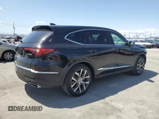 2023 Acura MDX Technology with VIN 5J8YD9H45PL002520, listed as a Copart auction lot 51916355 with 28,040 mi miles and Salvage title. Bid and sale history available at DreamBid. Image 3.