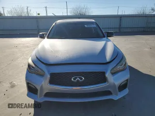 2014 Infiniti Q50 Sport with VIN JN1BV7AP0EM689376, listed as a Copart auction lot 42534115 with 112,187 mi miles and Salvage Title. Bid and sale history available at DreamBid. Image 5.