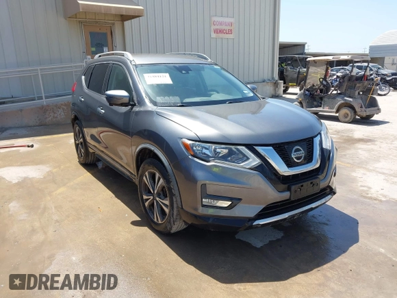 2017 Nissan Rogue SL with VIN JN8AT2MT2HW407004, listed as a IAAI auction lot 41884121 with 79,227 mi miles and . Bid and sale history available at DreamBid. Image 1.