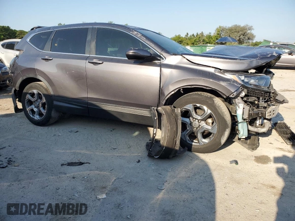 2019 Honda CR-V EX-L with VIN 5J6RW1H85KA013193, listed as a Copart auction lot 52813265 with 30,436 mi miles and Non Repairable. Bid and sale history available at carsss.com. Image 4.