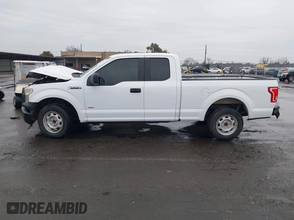 2017 Ford F-150 XL with VIN 1FTEX1CGXHKD21009, listed as a IAAI auction lot 41473582 with 192,489 mi miles. Bid and sale history available at carsss.com. Image 15.