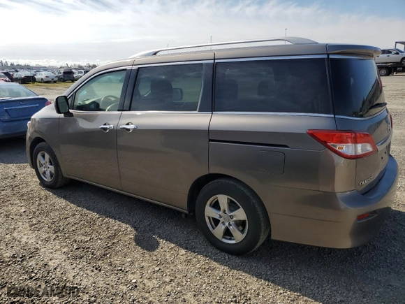 2017 Nissan Quest SV with VIN JN8AE2KP7H9166636, listed as a Copart auction lot 42658454 with 97,372 mi miles. Bid and sale history available at carsss.com. Image 2.