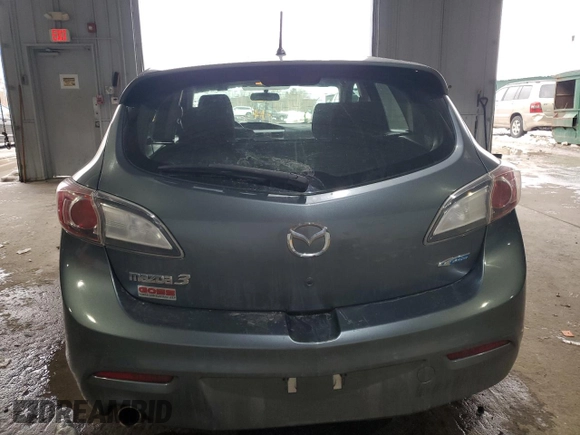 2012 Mazda 3 i Touring with VIN JM1BL1L88C1679120, listed as a Copart auction lot 46061535 with 94,099 mi miles and Salvage title. Bid and sale history available at DreamBid. Image 6.