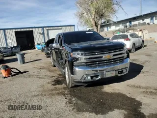 2019 Chevrolet Silverado 1500 LTZ with VIN 3GCUYGEL2KG182725, listed as a Copart auction lot 50393705 with 135,057 mi miles and Salvage Title. Bid and sale history available at DreamBid. Image 11.