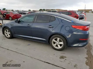 2015 Kia Optima LX with VIN KNAGM4A74F5584207, listed as a Copart auction lot 52955515 with 120,060 mi miles and Clean Title. Bid and sale history available at carsss.com. Image 2.